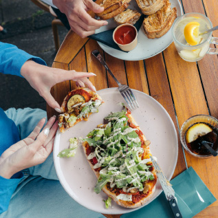 Gerecht van Café Orloff
